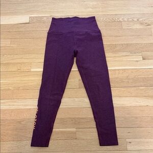 Beyond Yoga Spacedye High-Waist Purple Leggings